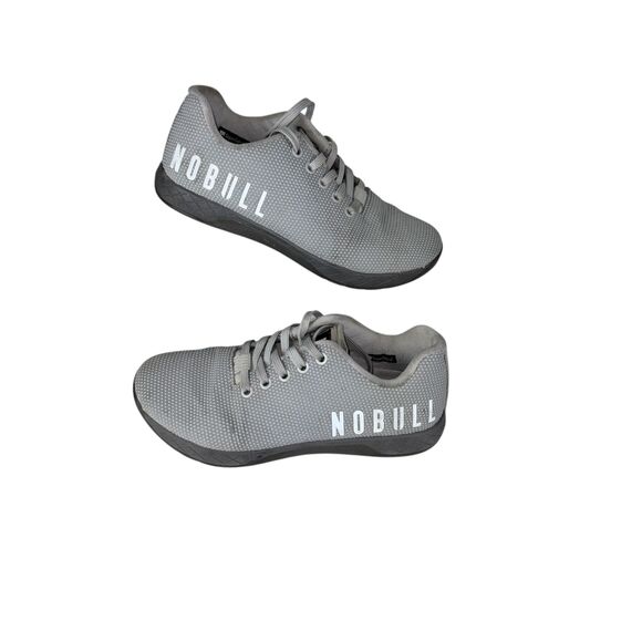 No Bull Sz 7 Outwork Edge Impact Sneakers Arctic Gray Shoes Women's Workout - Picture 4 of 6